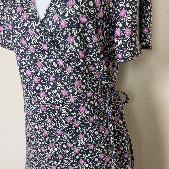 Marine Layer Emlyn Midi Dress in Floral Block Print - Picture 7 of 14